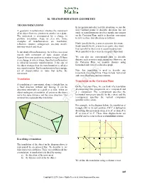 16.Transformation Geometry (SC)