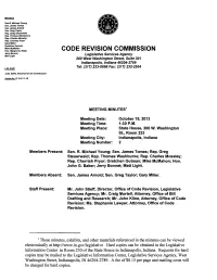 Code Revision Commission