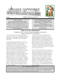News from the Selectboard