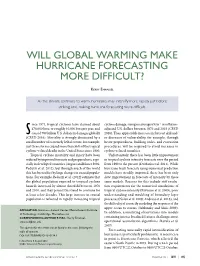 Rapid Intensification of DOI:10.1175/BAMS-D-16-0134.1 Hurricanes Is Particularly Problematic