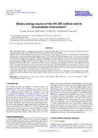 Binary Energy Source of the HH 250 Outflow