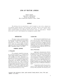 Ipm of Vector Aphids