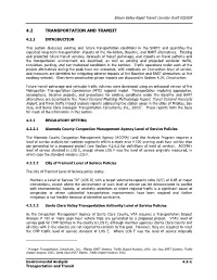 2004 Draft EIS/EIR Chapter 4.2: Transportation and Transit