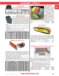 Sanding Tools