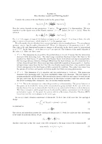 Lecture 9 Sine-Gordon Model and Thirring Model Consider the Action
