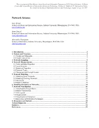 Network Science