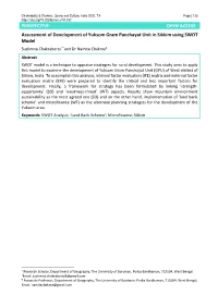 PERSPECTIVE OPEN ACCESS Assessment of Development Of