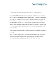 University of Southampton Research Repository
