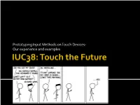 IUC38: Keyboard Futures