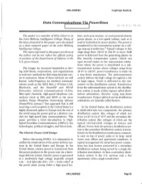 Data Communications Via Powerlines II (B) (3)-P.L