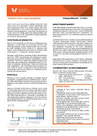 Helsinki-Turku Nopea Junayhteys Yhteysvälikortti 2/2021