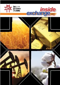 Inside 2013 Exchangenewsletter by PMEX Contents