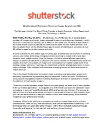 Shutterstock Releases Reverse Image Search on Ios
