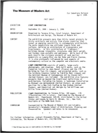 LIGHT CONSTRUCTION Fact Sheet