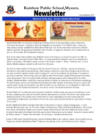Newsletter Issue :November 2019 National Unity Day - Sardar Valabh Bhai Patel
