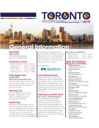 Ntconf Toronto2019 Generalinf