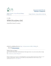 SFRA Newsletter