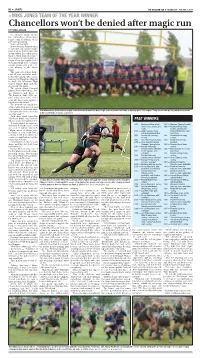 Chancellors Won't Be Denied After Magic