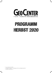 Programm Herbst 2020