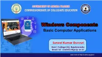 Recycle Bin  Documents Folder, Etc