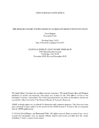The Microeconomic Foundations of Aggregate Production Functions