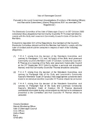 Decision Notice Sully and Lavernock
