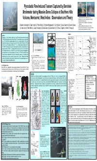 Pyroclastic Flow Induced Tsunami Captured by Borehole Strainmeter