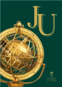 Museums, Collections and Historical Architecture of the Jagiellonian University Table of Contents