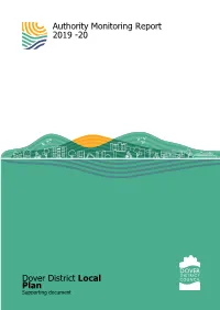 Authority Monitoring Report 2019-20