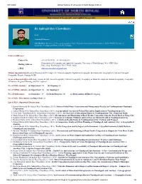 Dr. Indrajit Roy Chowdhury