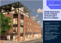 Prime New Build Development Opportunity with Planning