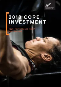 2018 Core Investment