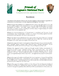 Friends Resolution in Opposition of I