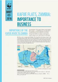 Kafue Flats, Zambia: Importance to Business to Importance Flats, Zambia: Kafue Wwf