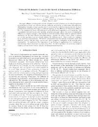 Network Modularity Controls the Speed of Information Diffusion