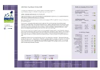 ASVA Visitor Trend Report, October 2015 Dashboard Summary, October 2015