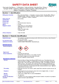 Safety Data Sheet