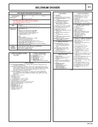 Selenium Dioxide Sld