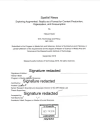 Signature Redacted Hisham Bedri Program in Media and Sciences