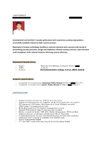 Accomplished and Certified IT Security Professional with Experience Assisting Organizations Successfully Complete Enterprise-Wide Security Projects