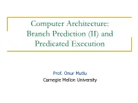 Predicated Code