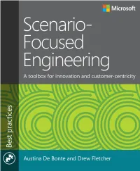 Scenario-Focused Engineering: a Toolbox for Innovation and Customer