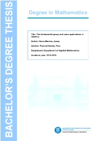 Degree in Mathematics