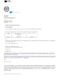 Dividend Declaration