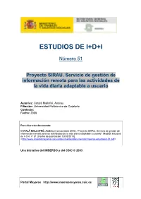 Estudios De I+D+I
