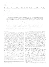 Nutrigenetics and Sasang Typology
