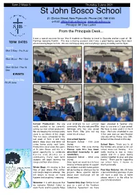 Newsletter Week 5