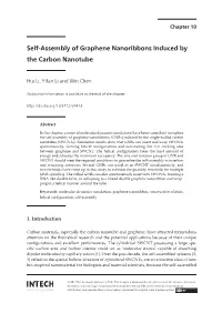 Self-Assembly of Graphene Nanoribbons Induced by the Carbon Nanotube