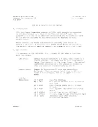 90 RT Braden NIC 5707 CCN AS a NETWORK SERVICE CENTER A