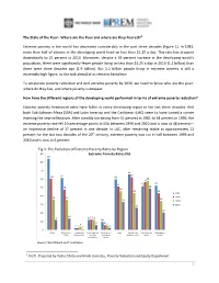 The State of the Poor: Where Are the Poor and Where Are They Poorest?1